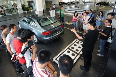 2012年度一汽-大众奥迪“卓·悦”服务体验之旅广州站启动 销售与技术服务双轮驱动，引领卓越体验